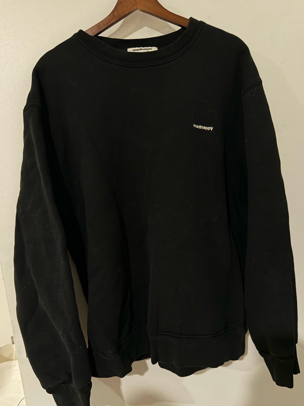 Madhappy Black Crewneck Sweatshirt